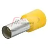 Гильзы контактные с пластиковым изолятором, жёлтые, 6.00 мм² (AWG 10), 100 шт, L-20 мм, Knipex KN-97