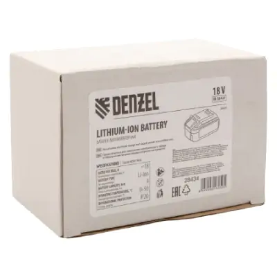 Батарея аккумуляторная IB-18-4.0 (Li-Ion, 18 В, 4,0 Ач) // Denzel