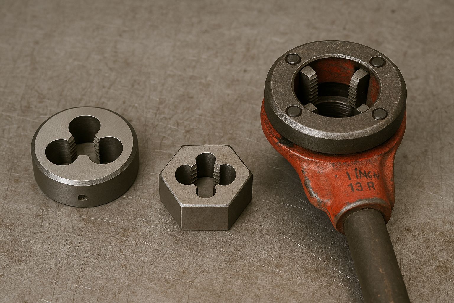 Основные виды плашек