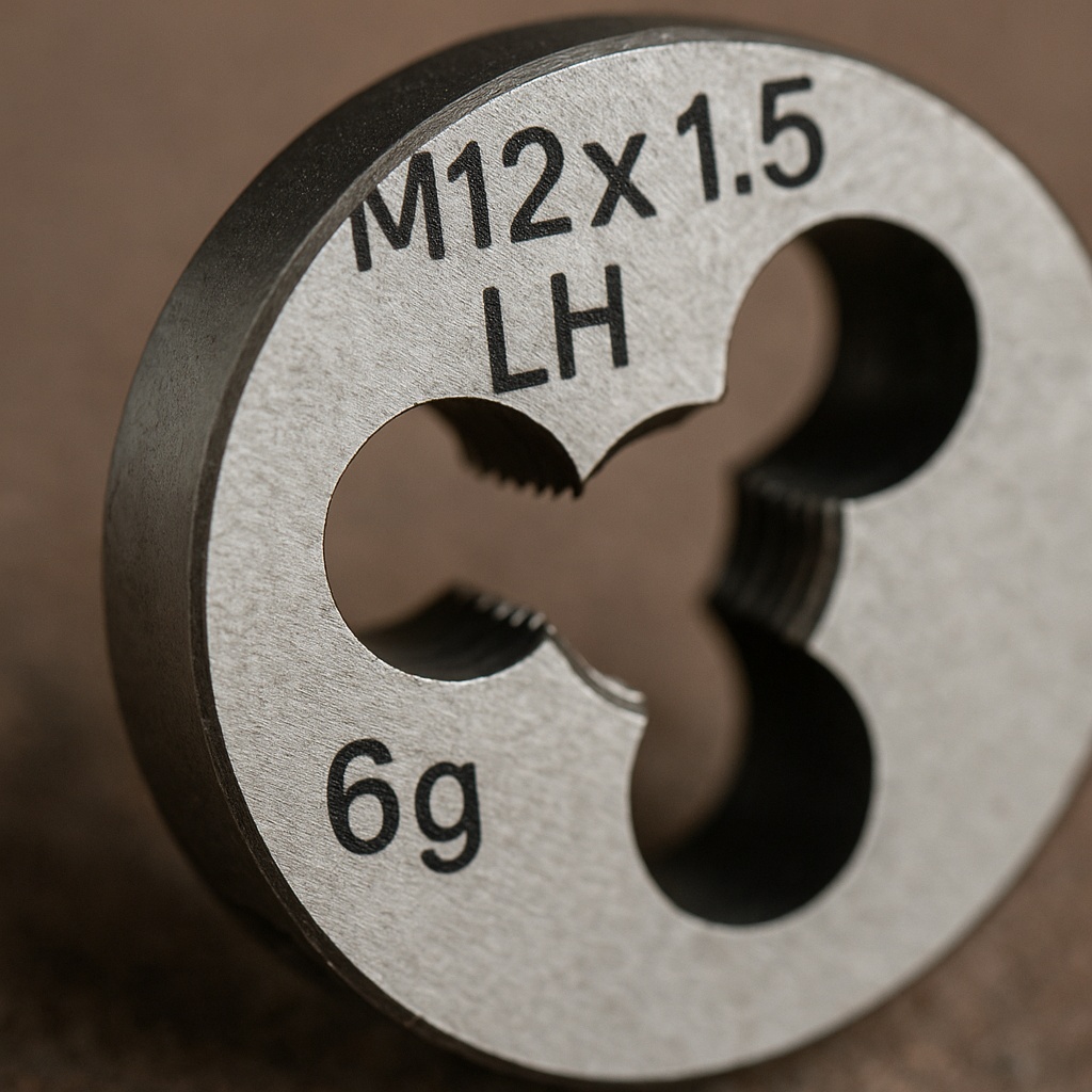 Пример расшифровки маркировки метрической плашки