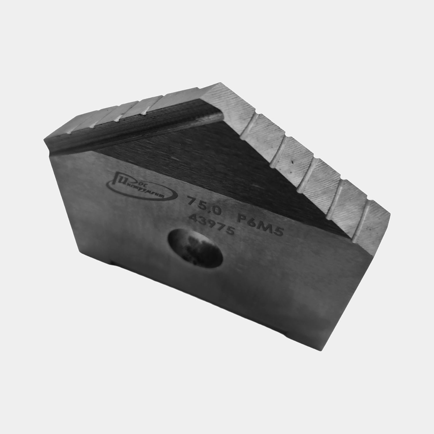Пластина для сверла перового сборного  75  Р6М5 ГОСТ 25526-82