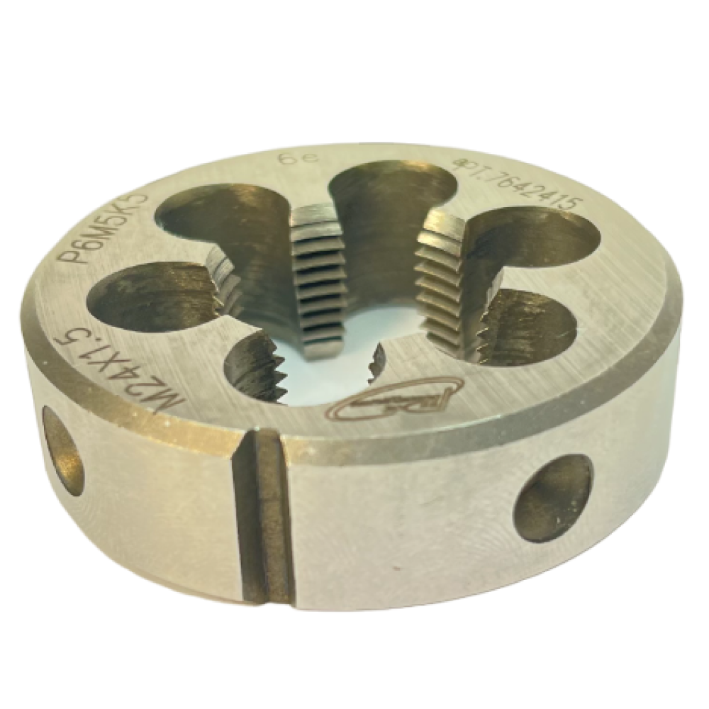 Плашка с КОБАЛЬТОМ М  24,0х1,5 ГОСТ 9740-71 P6M5K5 6е