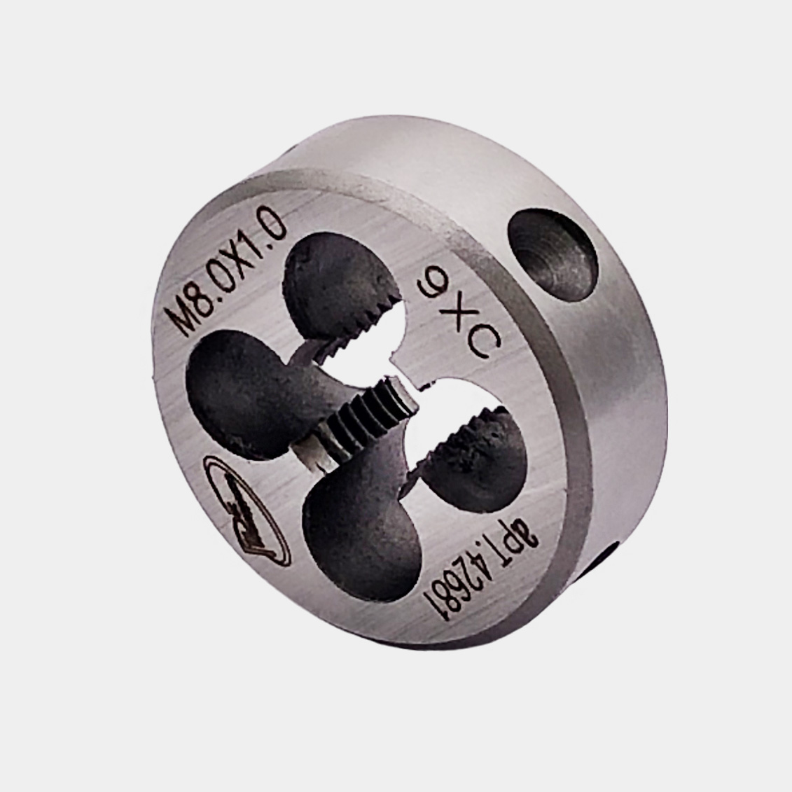 Плашка М  8,0х1,0 ГОСТ 9740-71 9ХС