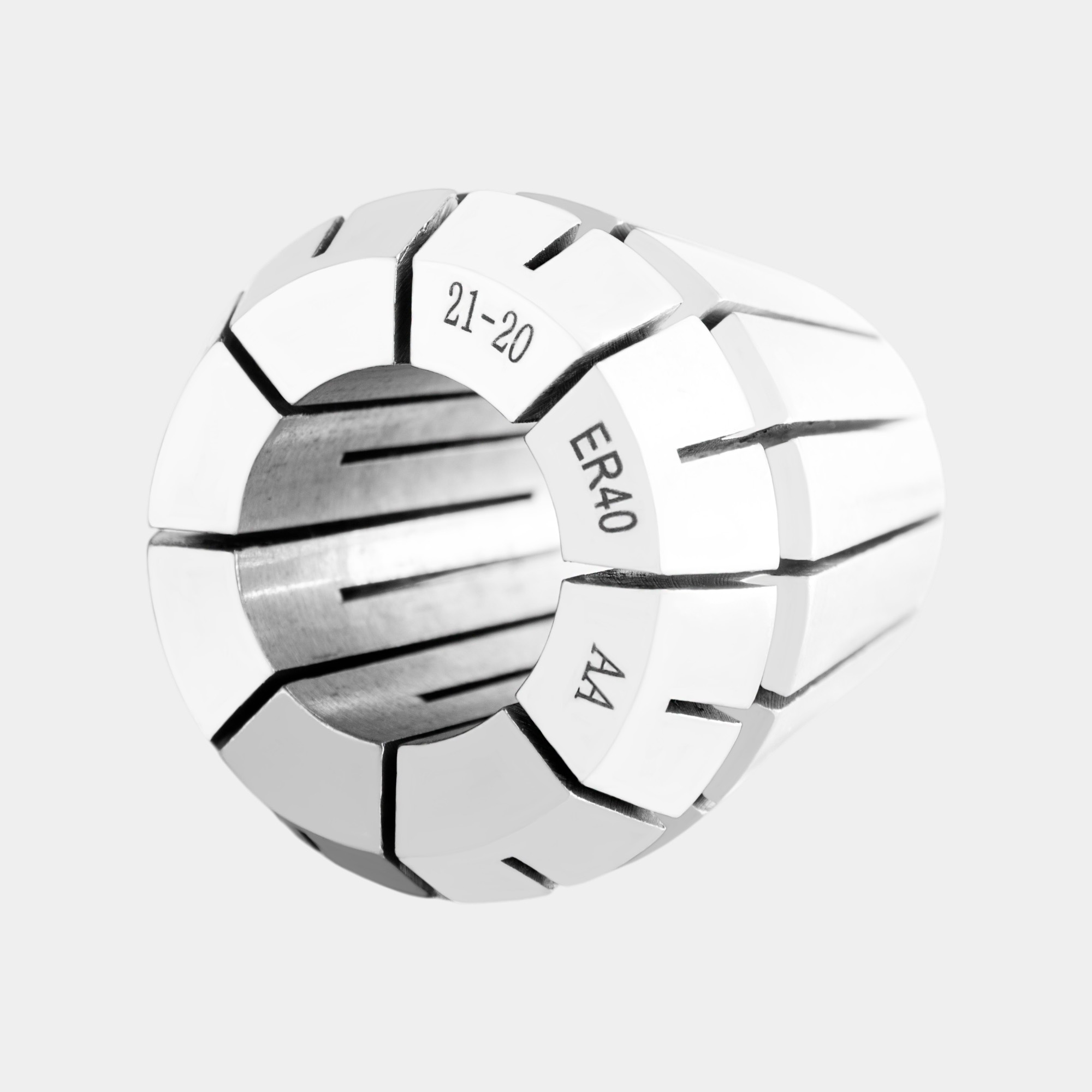 Цанга ER40 d= 21, погрешность ≤ 0,008мм,DIN6499 // VIZER