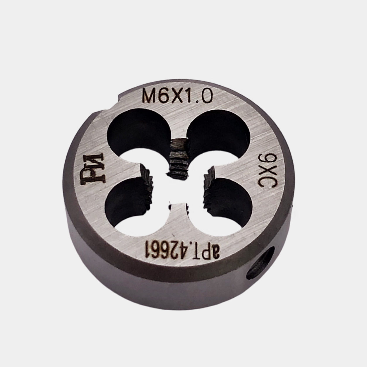 Плашка М  6,0х1,0 ГОСТ 9740-71 9ХС