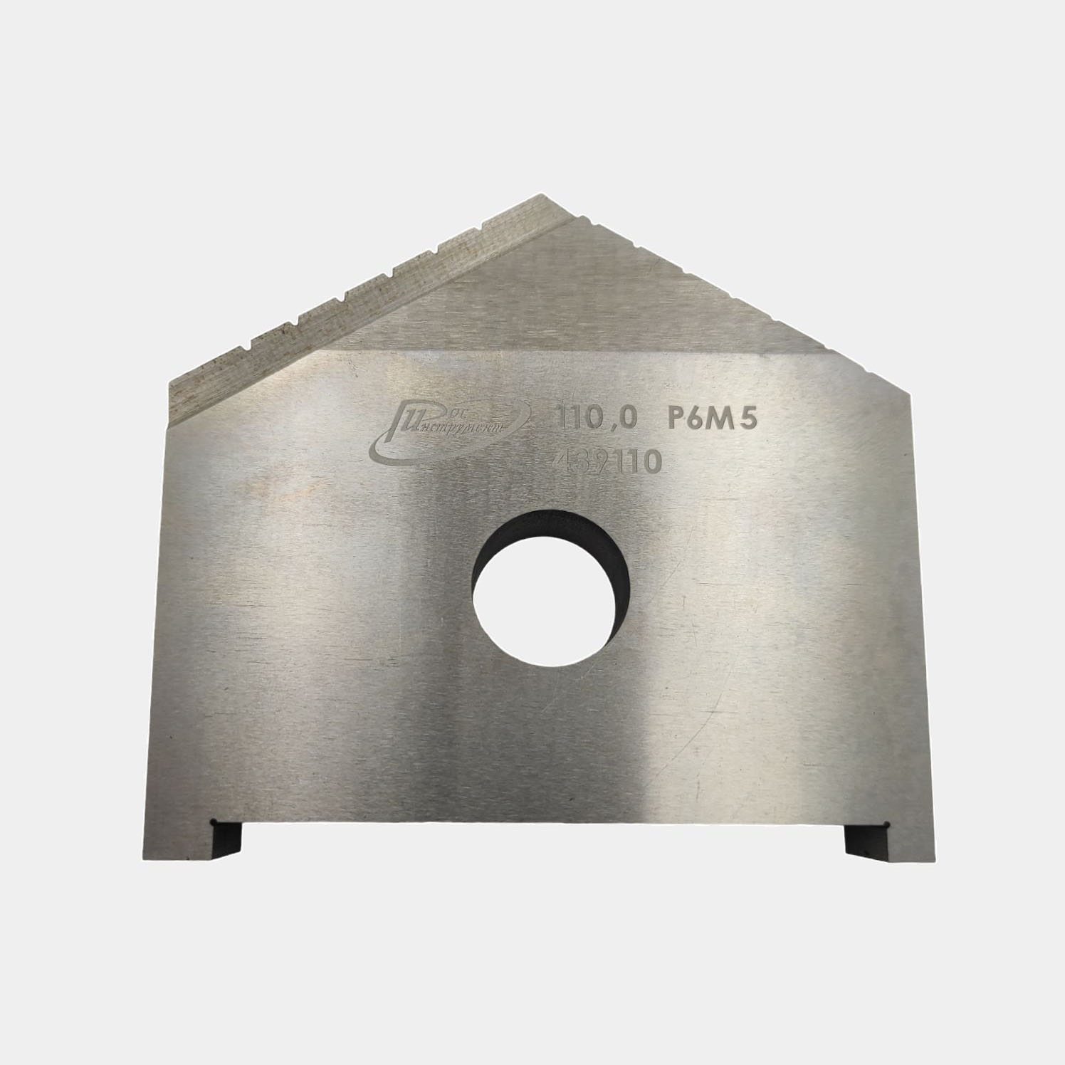 Пластина для сверла перового сборного 110  Р6М5 ГОСТ 25526-82