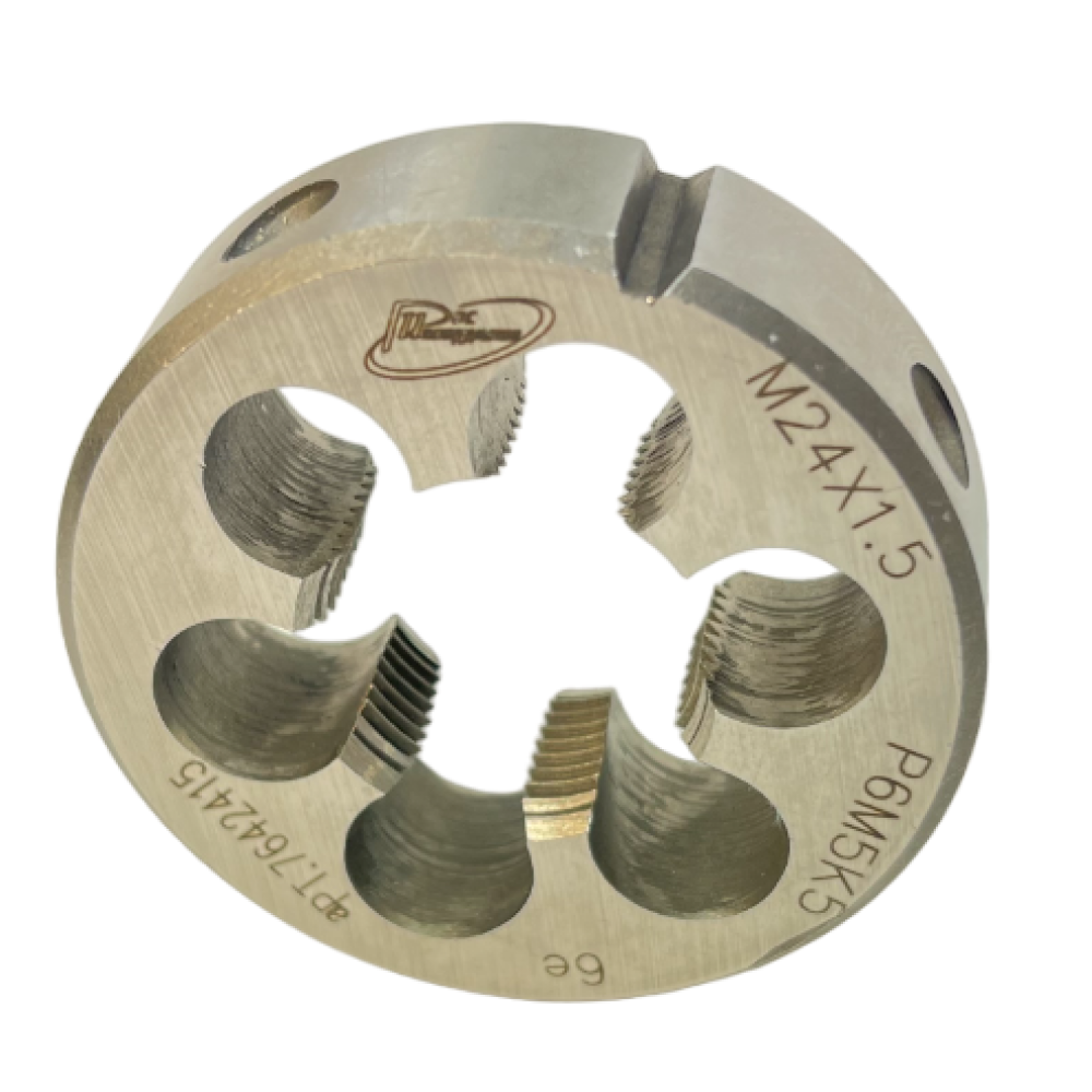 Плашка с КОБАЛЬТОМ М  24,0х1,5 ГОСТ 9740-71 P6M5K5 6е