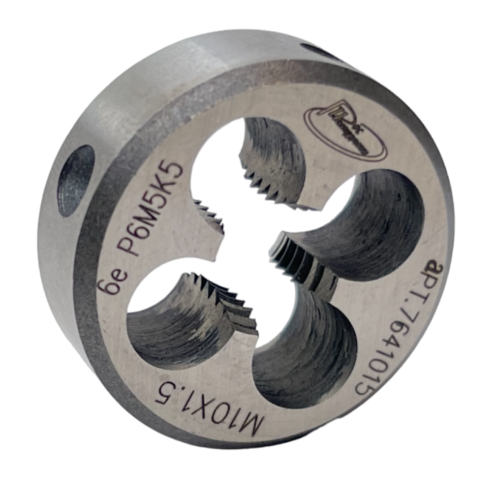 Плашка с КОБАЛЬТОМ М  10,0х1,5 ГОСТ 9740-71 P6M5K5 6е
