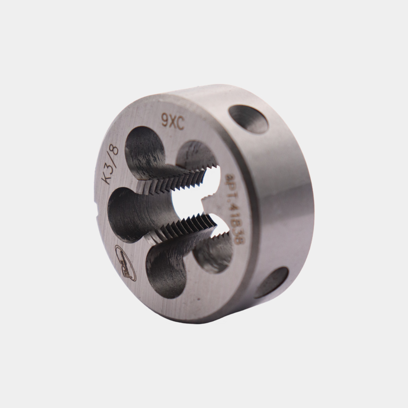 Плашка К  3/8 для конической дюймовой резьбы, ГОСТ 6228-80 9ХС