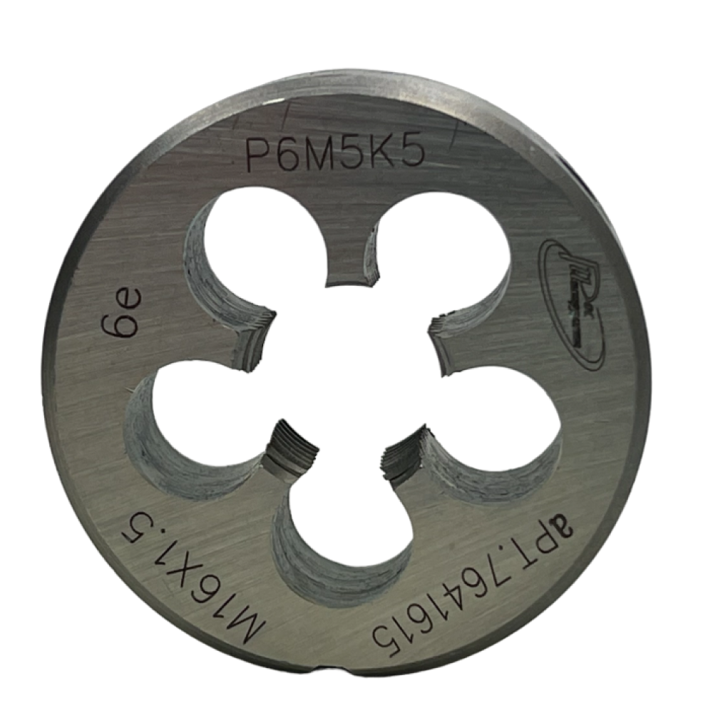 Плашка с КОБАЛЬТОМ М  16,0х1,5 ГОСТ 9740-71 P6M5K5 6е