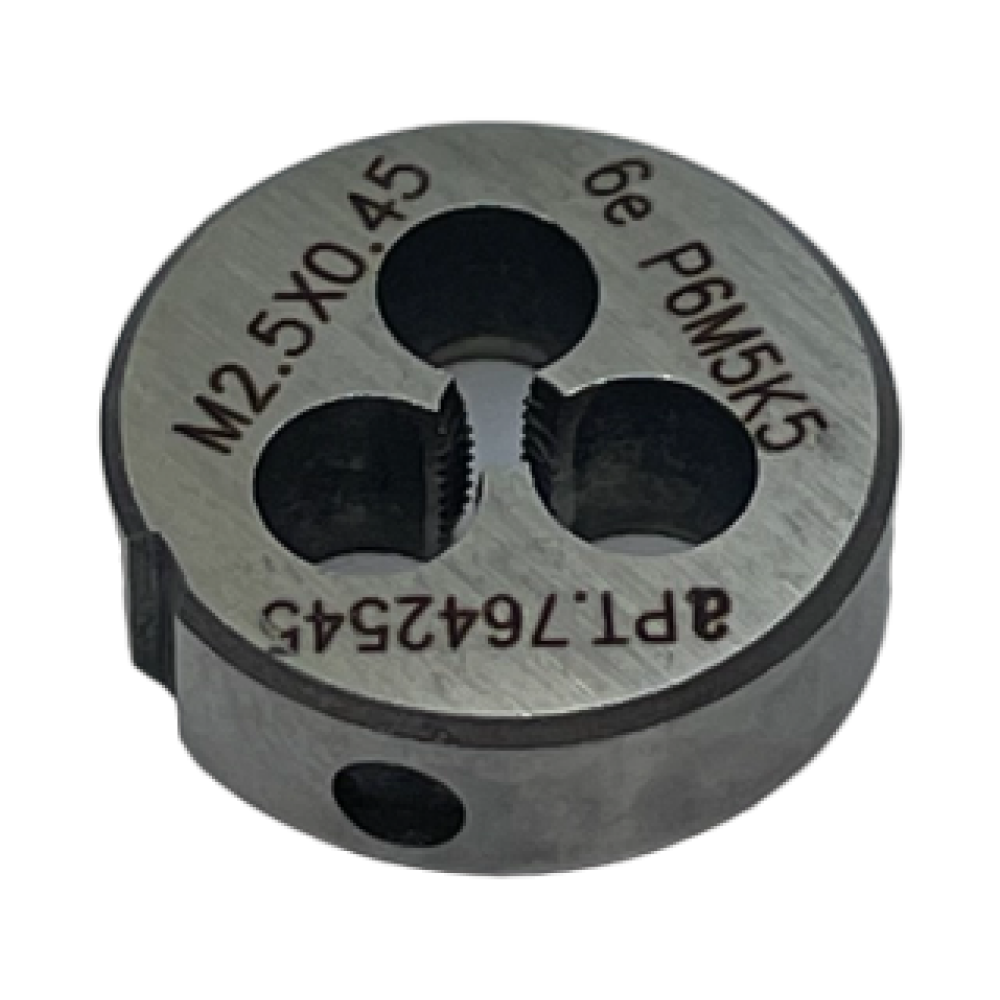 Плашка с КОБАЛЬТОМ М   2,5х0,45 ГОСТ 9740-71 P6M5K5 6е