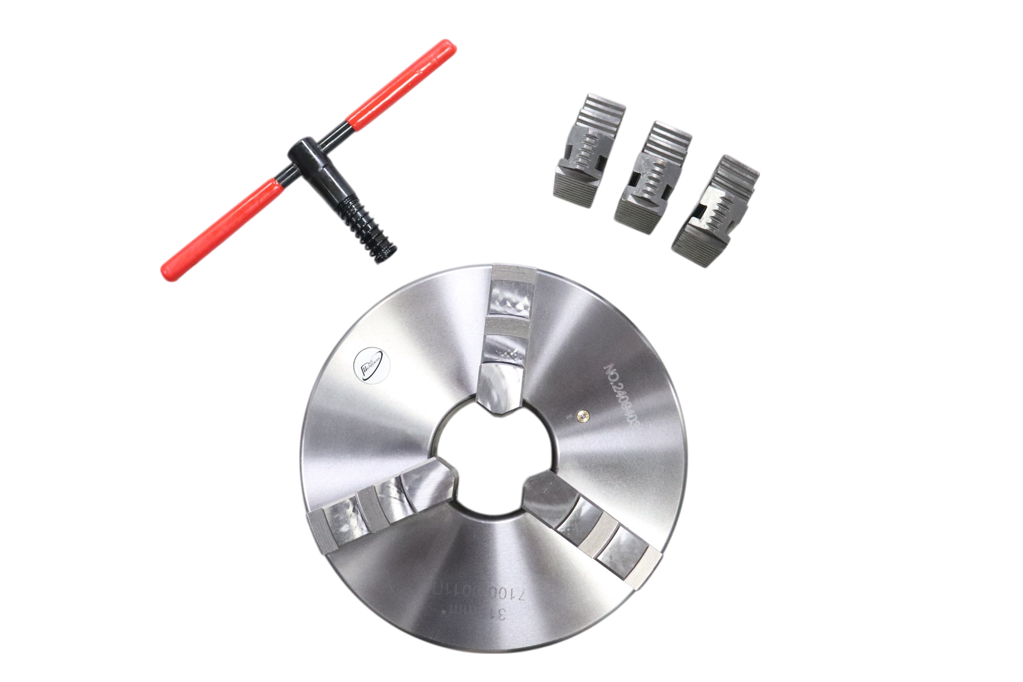 Патрон токарный 3-х кулачковый d250 (7100-0035П) с комплектом обратных кулачков //РИ