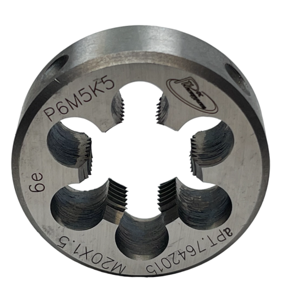 Плашка с КОБАЛЬТОМ М  20,0х1,5 ГОСТ 9740-71 P6M5K5 6е