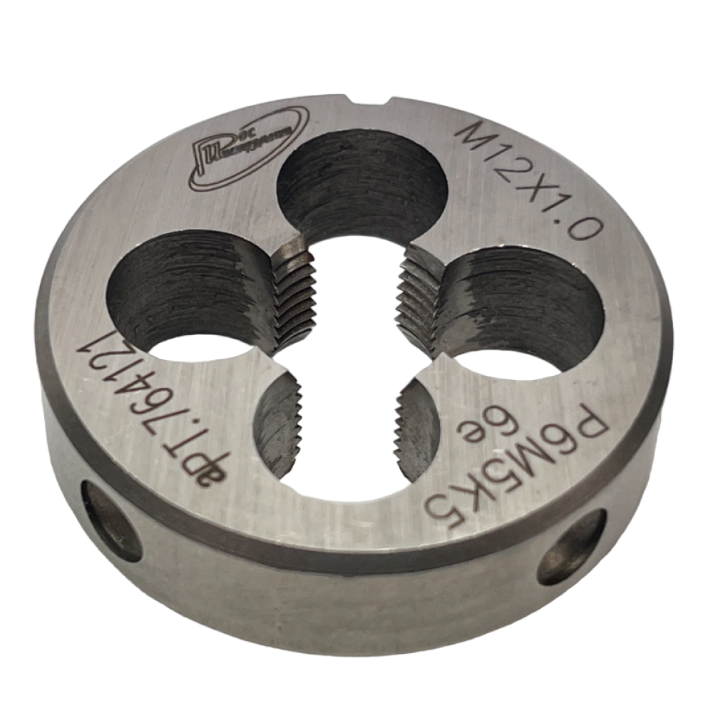 Плашка с КОБАЛЬТОМ М  12,0х1,0 ГОСТ 9740-71 P6M5K5 6е