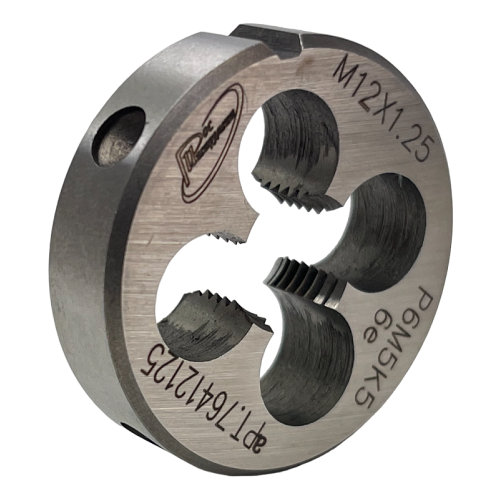 Плашка с КОБАЛЬТОМ М  12,0х1,25 ГОСТ 9740-71 P6M5K5 6е