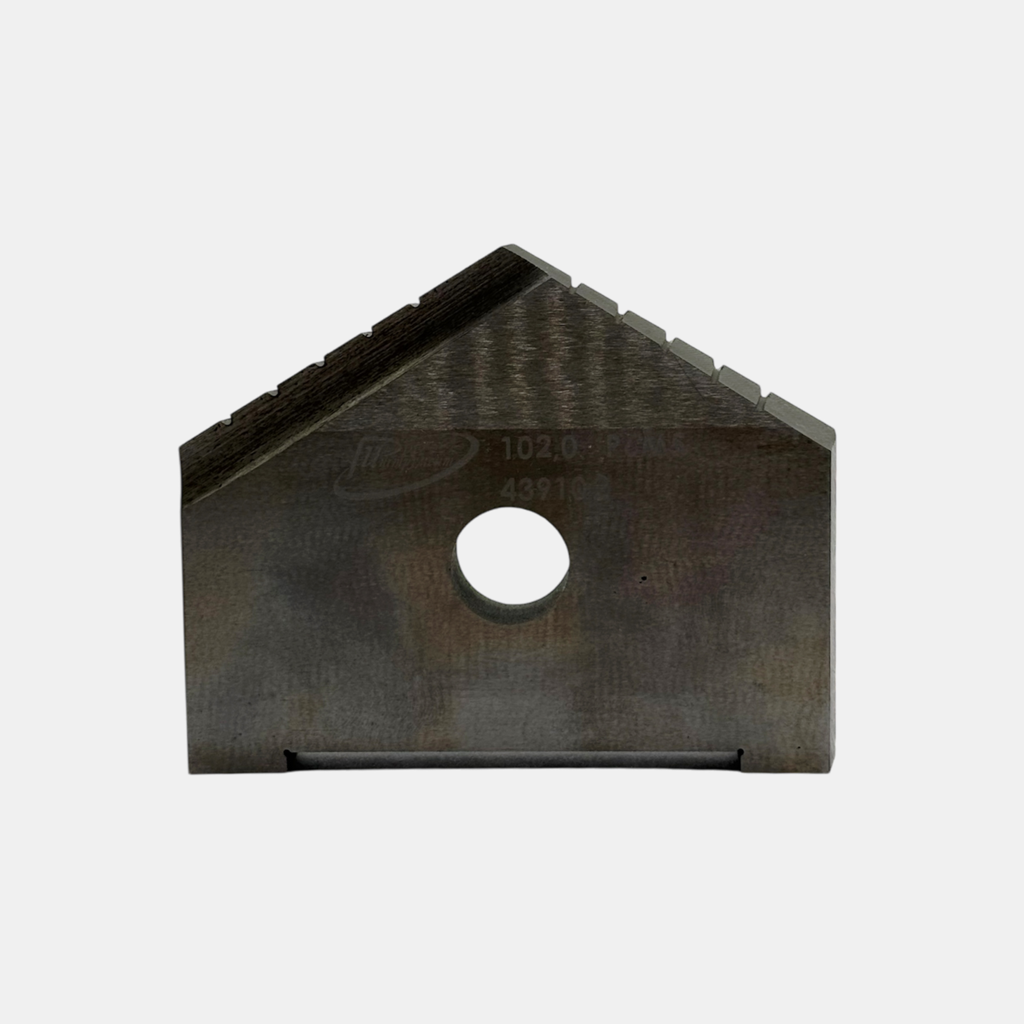 Пластина для сверла перового сборного 102  Р6М5 ГОСТ 25526-82