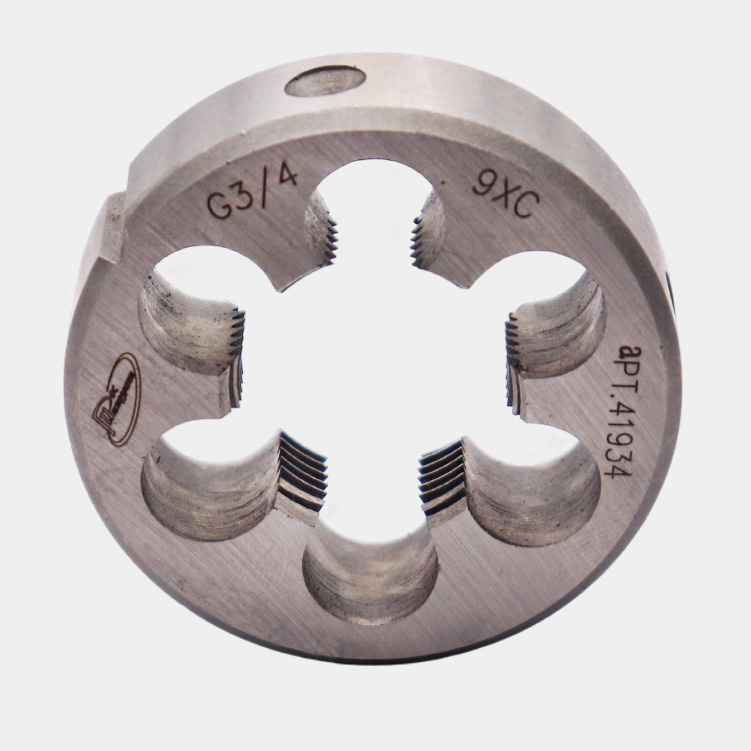 Плашка G  3/4 для трубной цилиндрической резьбы, ГОСТ 9740-71 9ХС