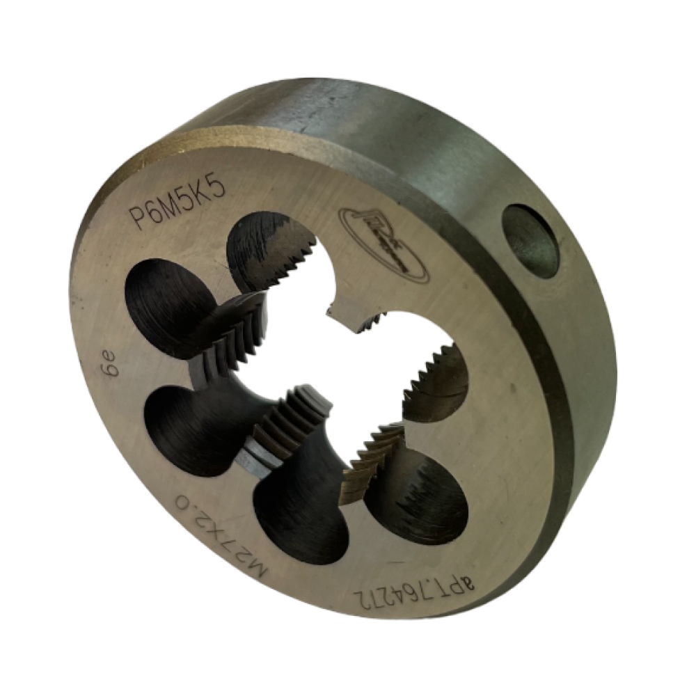 Плашка с КОБАЛЬТОМ М  27,0х2,0 ГОСТ 9740-71 P6M5K5 6е