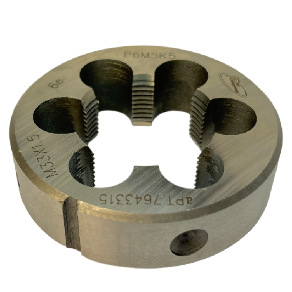 Плашка с КОБАЛЬТОМ М  33,0х1,5 ГОСТ 9740-71 P6M5K5 6е