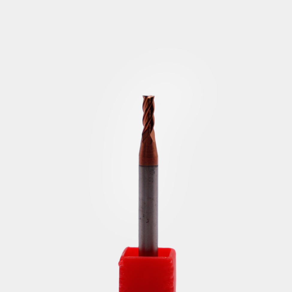 Фреза концевая цилиндрический хвостовик   2,5х8х4х50 Z4 TiSiN РИ