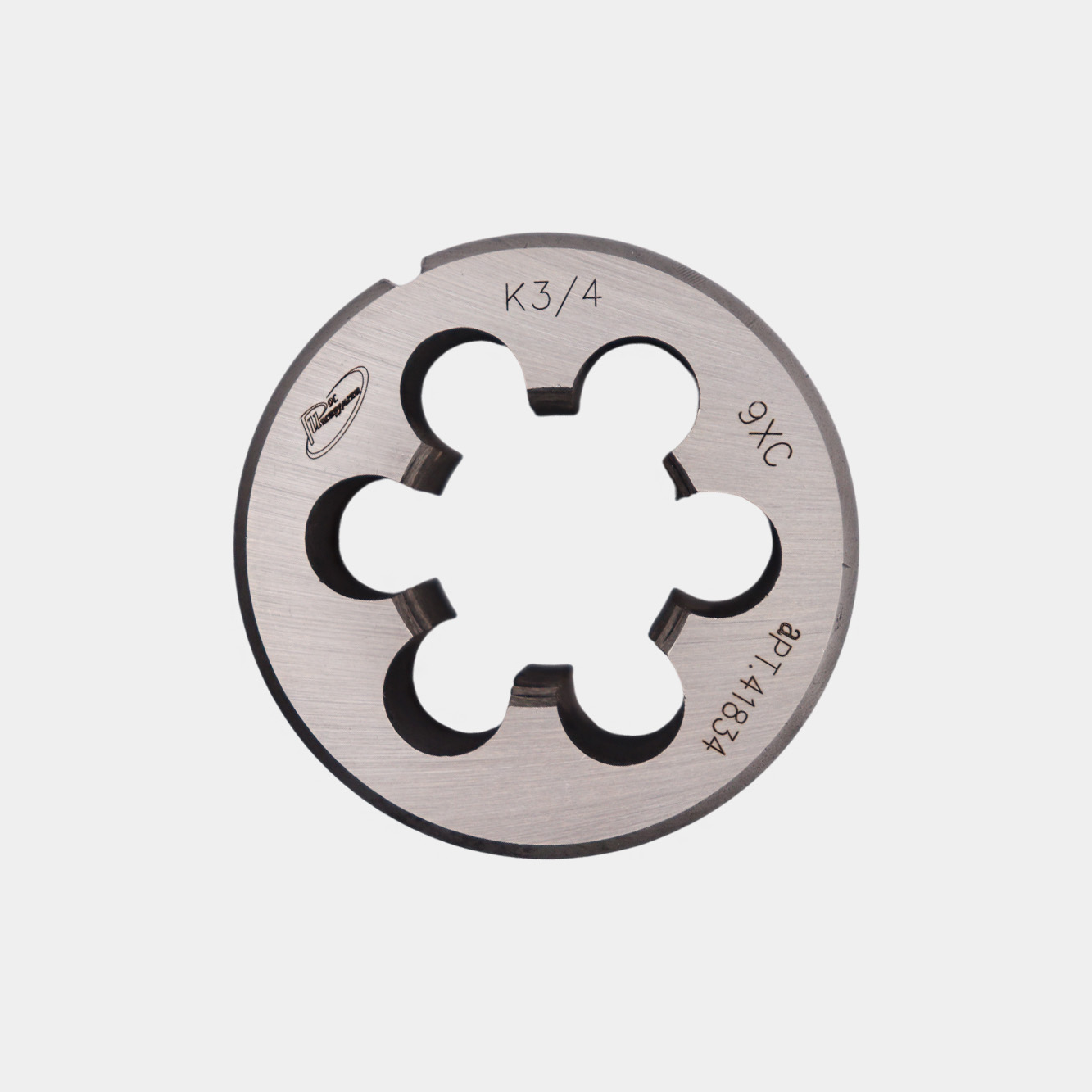 Плашка К  3/4 для конической дюймовой резьбы, ГОСТ 6228-80 9ХС