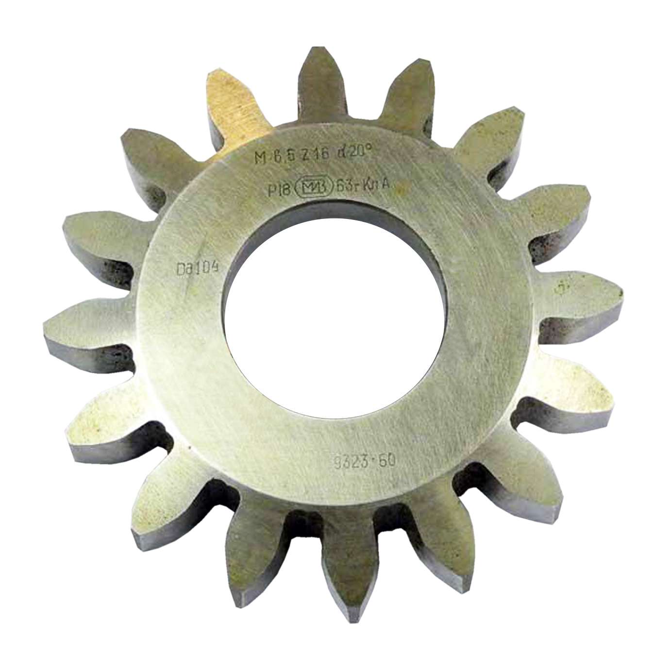 Долбяк дисковый  m6,5 Z16 кл А 20 гр