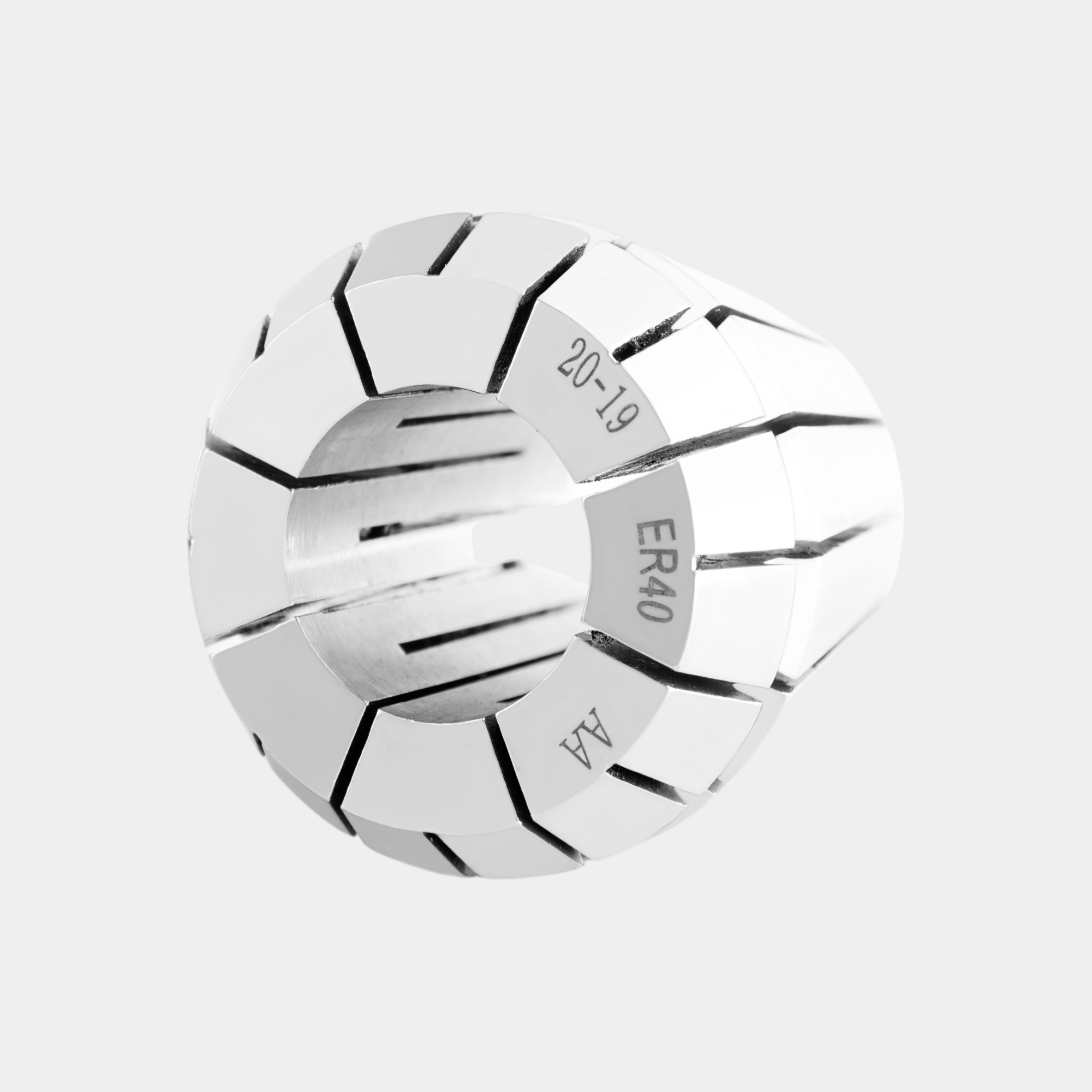 Цанга ER40 d= 20, погрешность ≤ 0,008мм,DIN6499 // VIZER