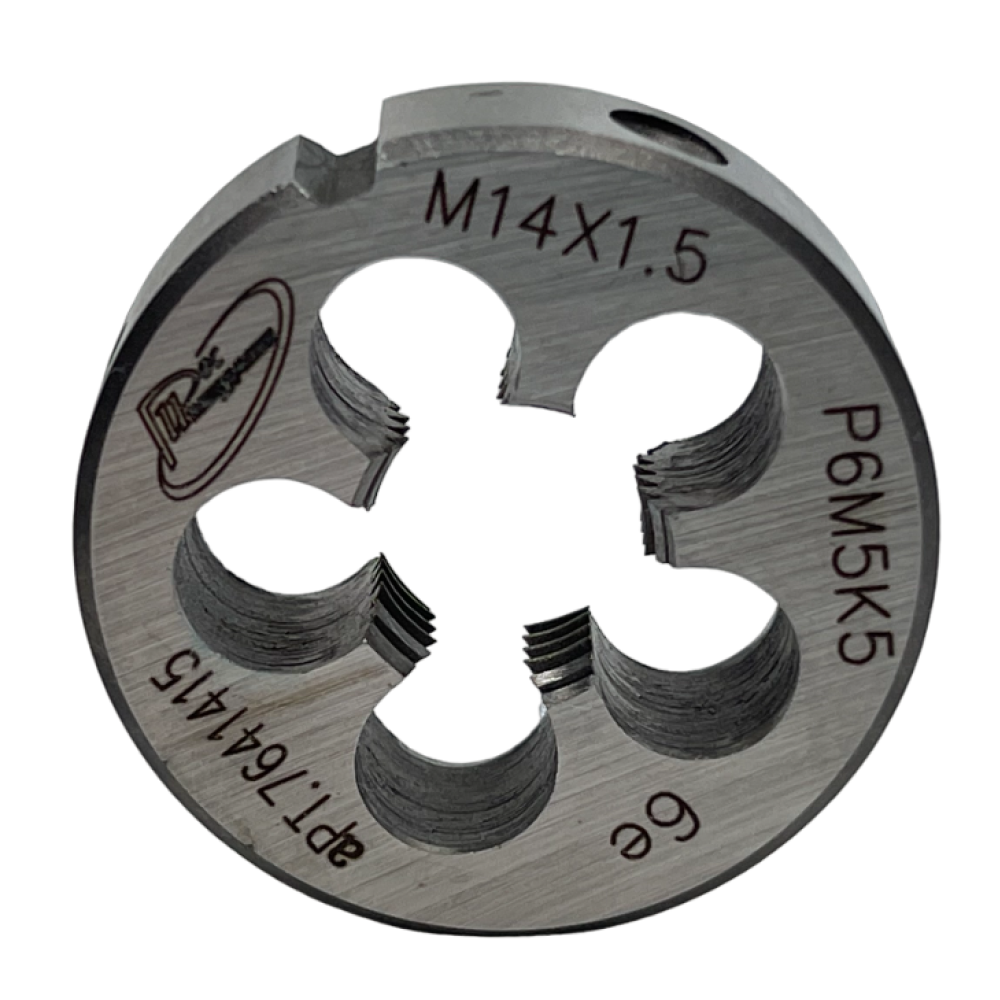 Плашка с КОБАЛЬТОМ М  14,0х1,5 ГОСТ 9740-71 P6M5K5 6е