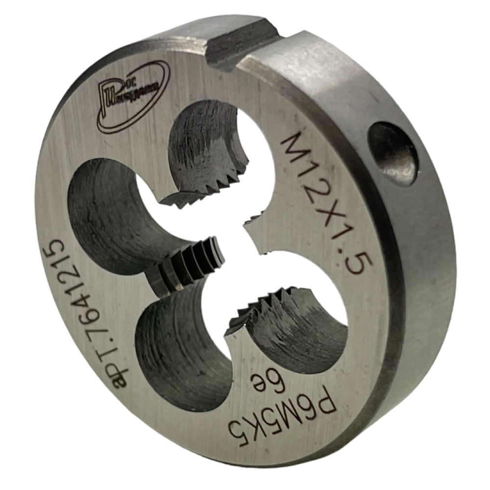 Плашка с КОБАЛЬТОМ М  12,0х1,5 ГОСТ 9740-71 P6M5K5 6е