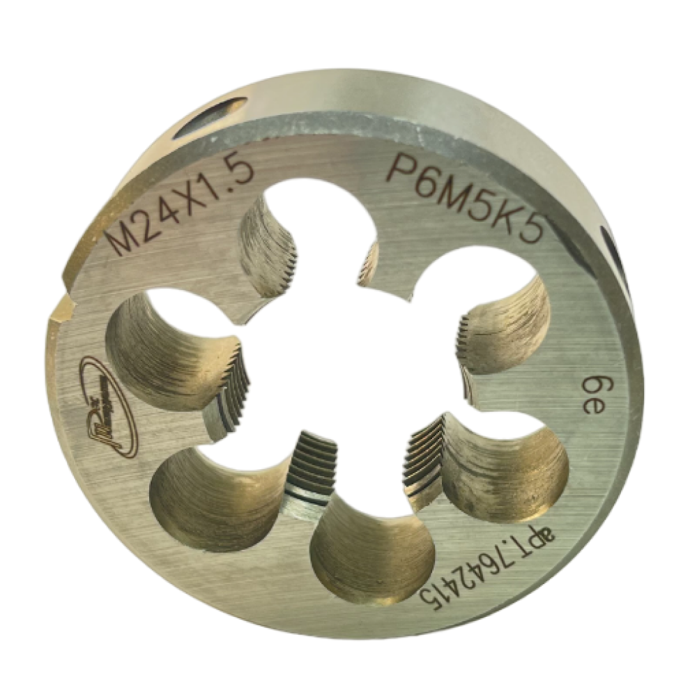 Плашка с КОБАЛЬТОМ М  24,0х1,5 ГОСТ 9740-71 P6M5K5 6е