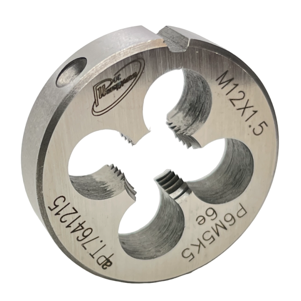 Плашка с КОБАЛЬТОМ М  12,0х1,5 ГОСТ 9740-71 P6M5K5 6е