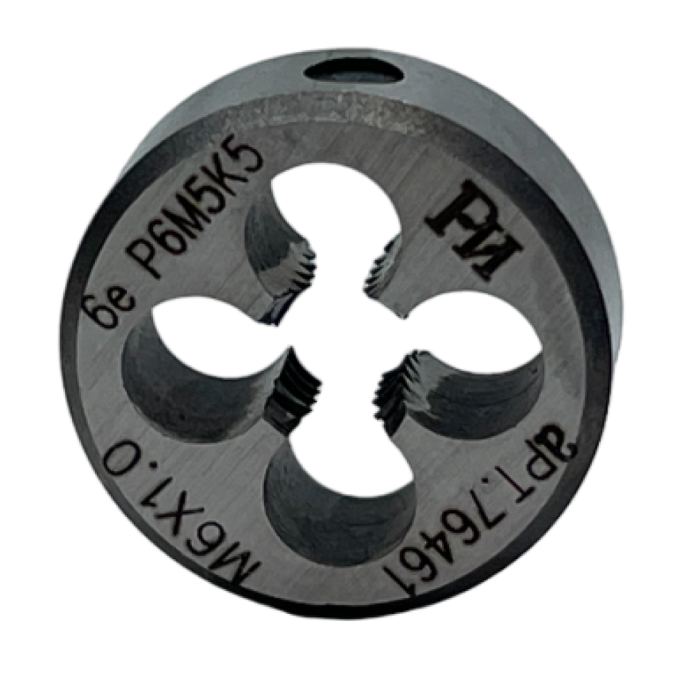 Плашка с КОБАЛЬТОМ М   6,0х1,0 ГОСТ 9740-71 P6M5K5 6е