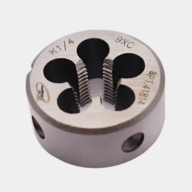 Плашка К  1/4 для конической дюймовой резьбы, ГОСТ 6228-80 9ХС