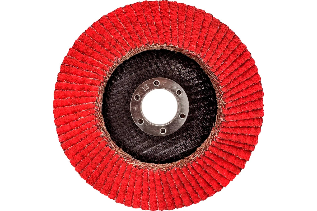 Круг лепестковый торцевой КЛТ-2 125*22 керамика Р40 SPECIAL CERAMIC // TIGER ABRASIVE