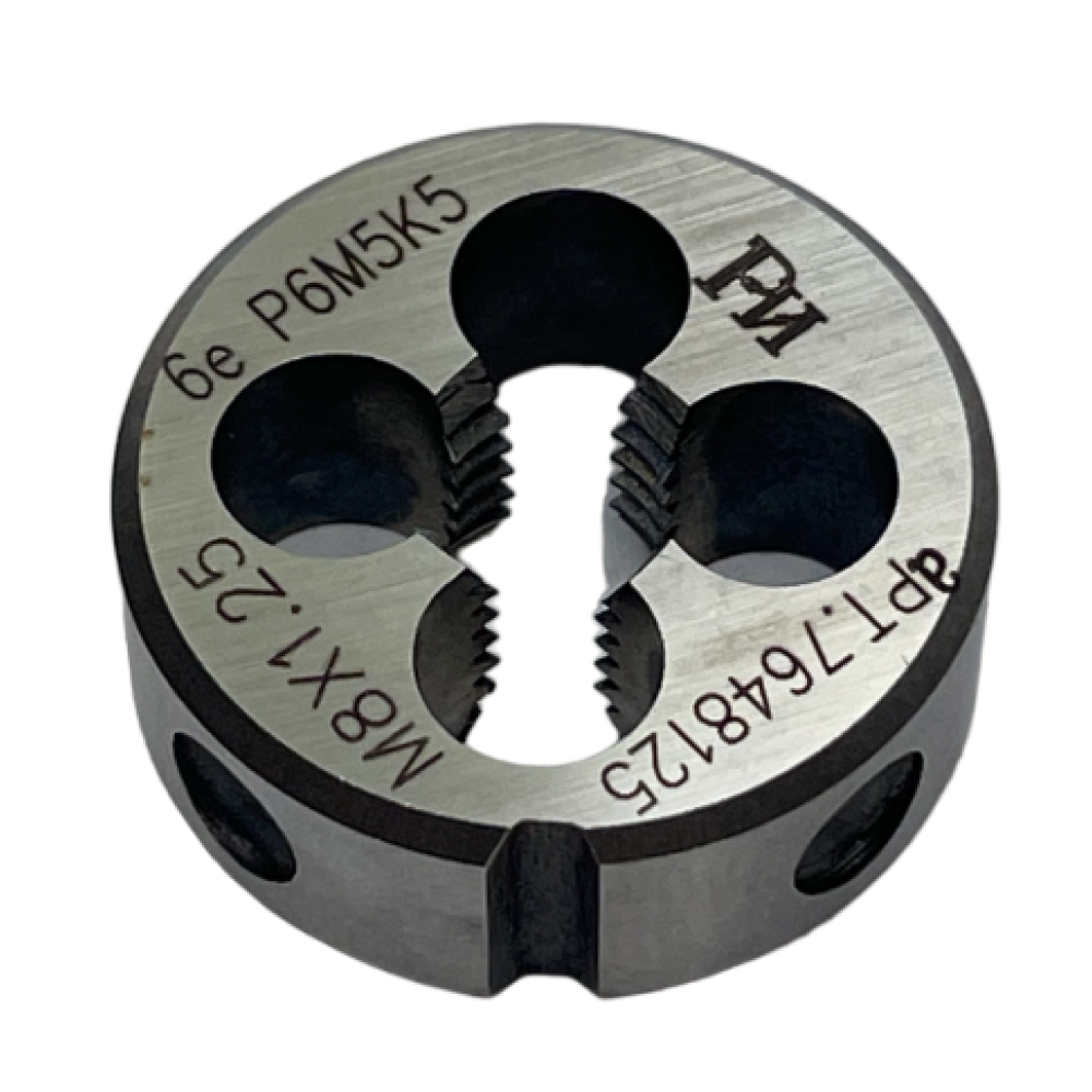 Плашка с КОБАЛЬТОМ М   8,0х1,25 ГОСТ 9740-71 P6M5K5 6е