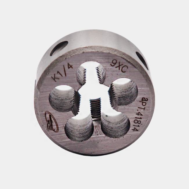 Плашка К  1/4 для конической дюймовой резьбы, ГОСТ 6228-80 9ХС