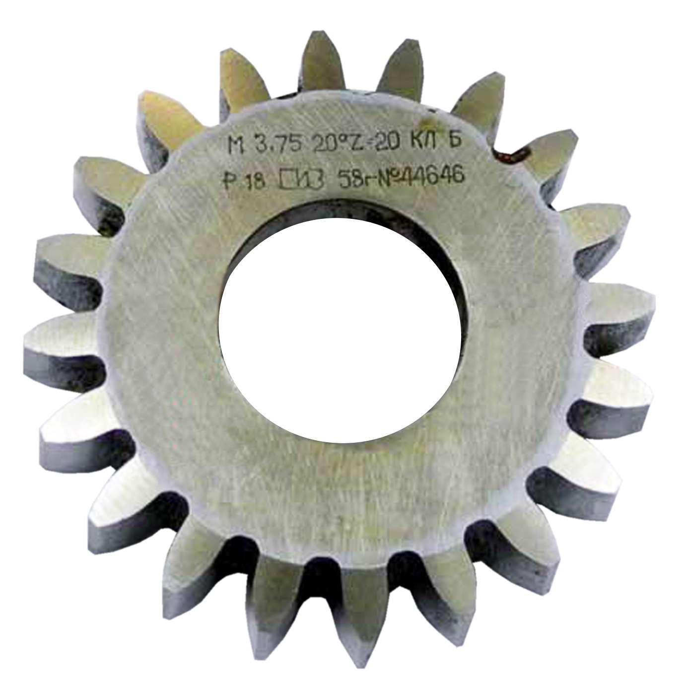 Долбяк дисковый  m3,75  Z 20 кл. В 20 гр.