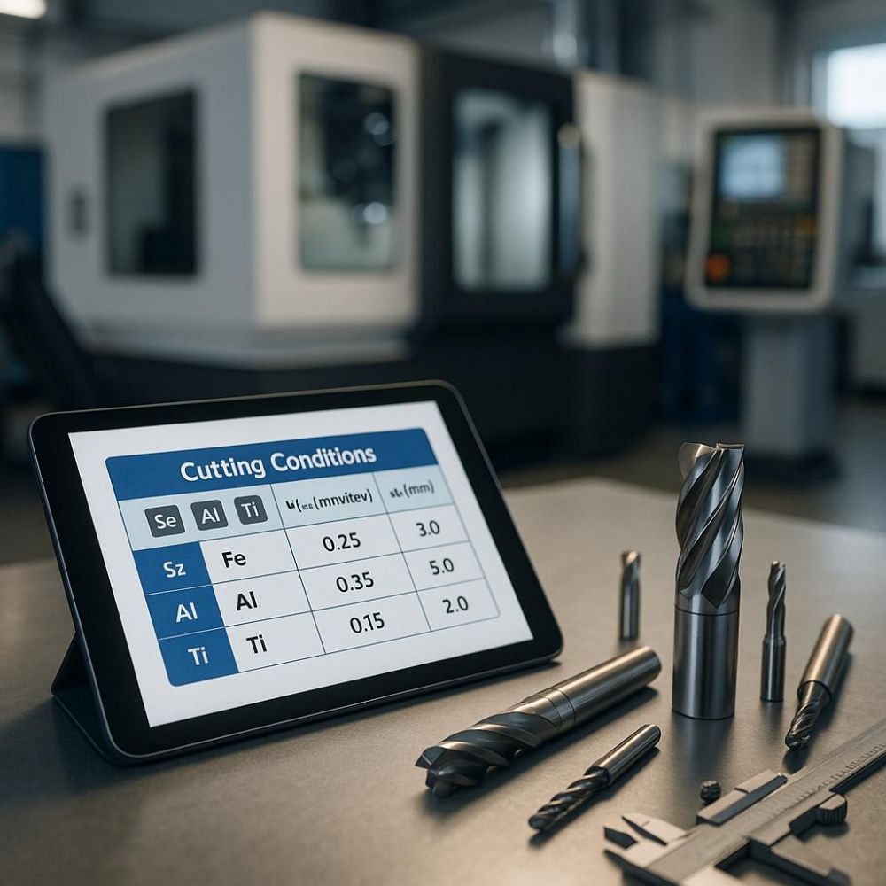 Таблицы режимов резания