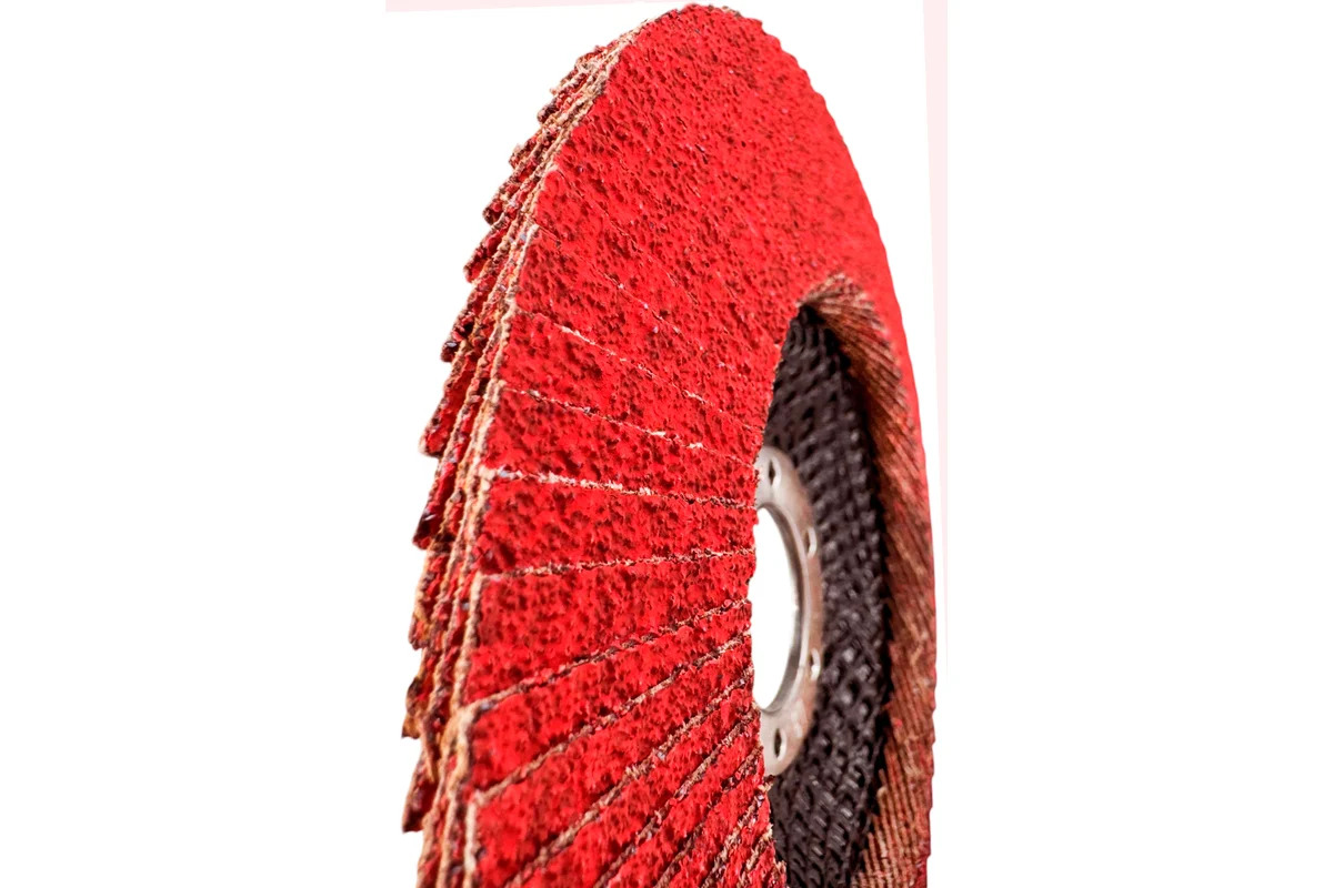Круг лепестковый торцевой КЛТ-2 125*22 керамика Р40 SPECIAL CERAMIC // TIGER ABRASIVE