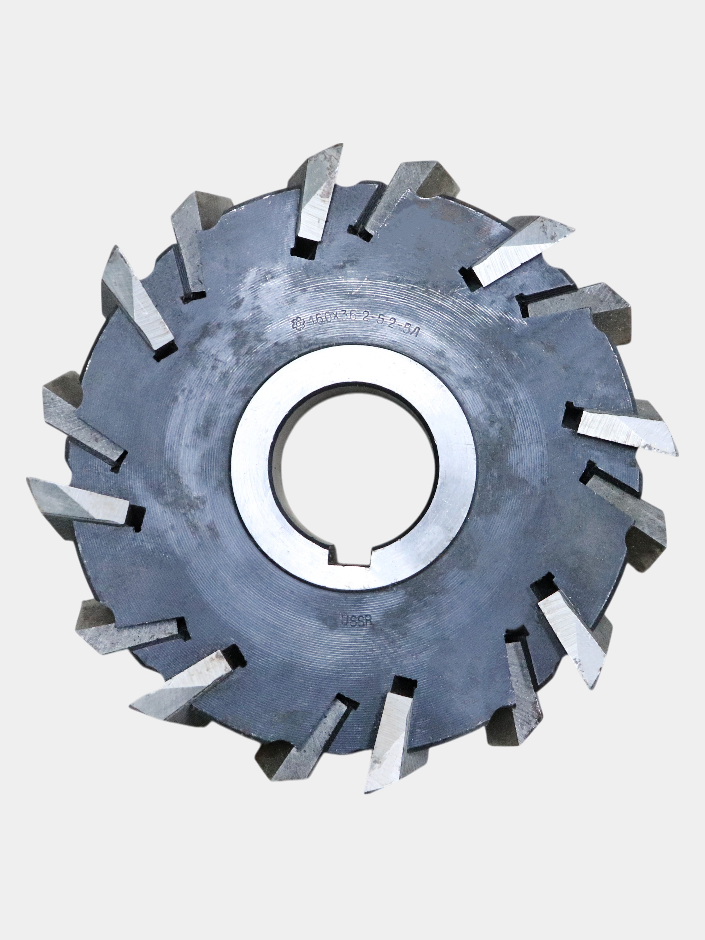 Фреза дисковая 3-х сторонняя 160х36х40 со вставными ножами