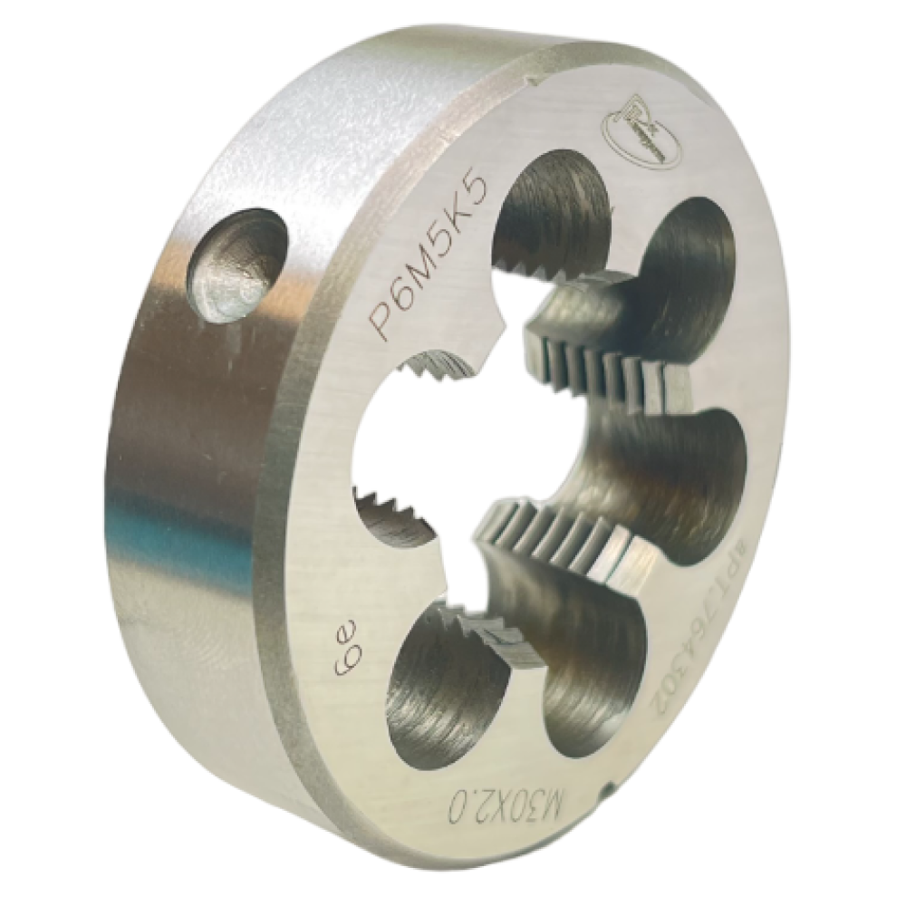 Плашка с КОБАЛЬТОМ М  30,0х2,0 ГОСТ 9740-71 P6M5K5 6е