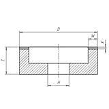 Круг алмазный 6A2 (Плоский с выточкой)