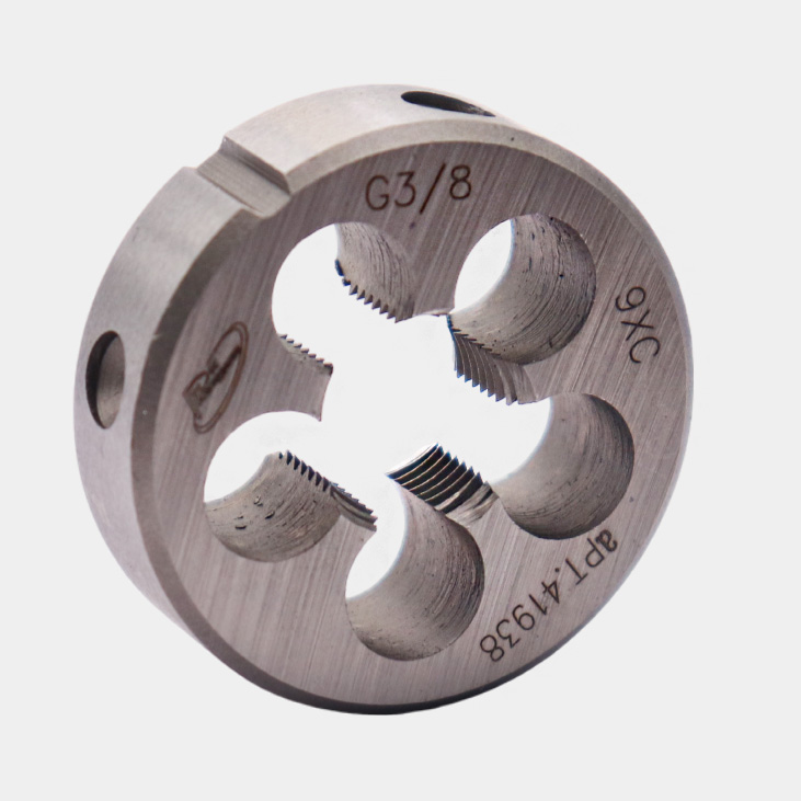 Плашка G  3/8 для трубной цилиндрической резьбы, ГОСТ 9740-71 9ХС