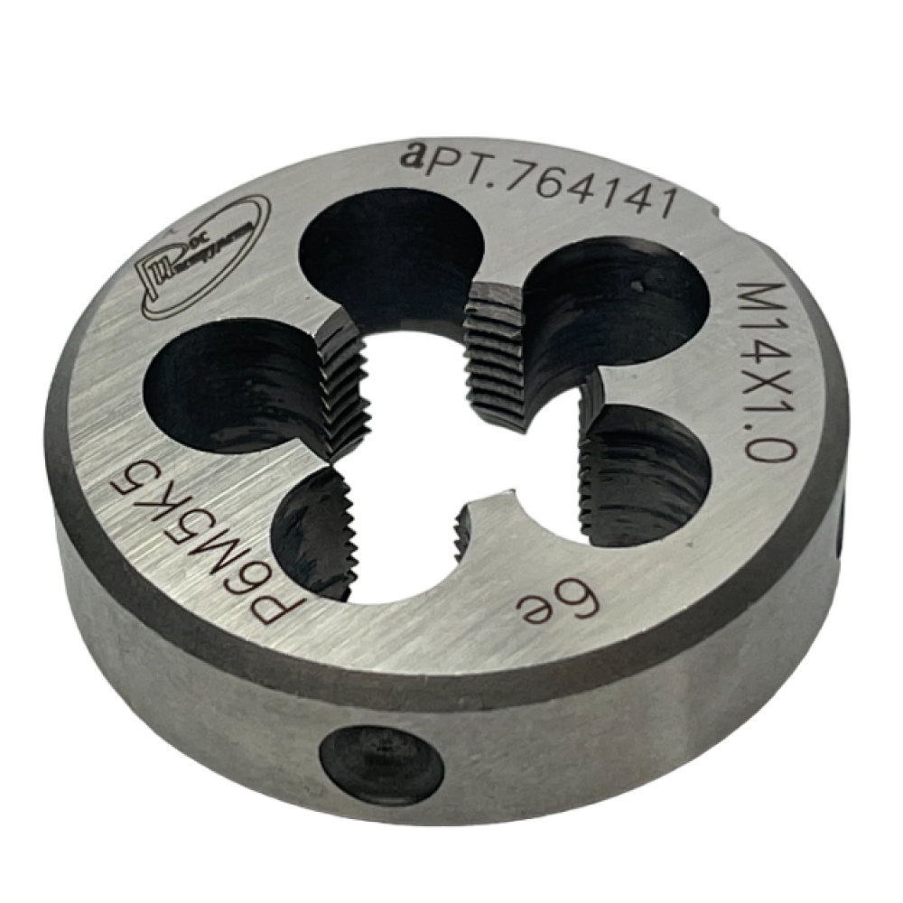 Плашка с КОБАЛЬТОМ М  14,0х1,0 ГОСТ 9740-71 P6M5K5 6е