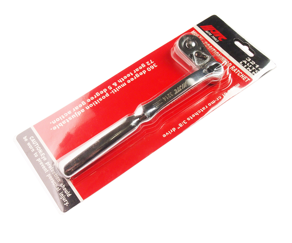 Трещотка 3/8" 72-зубцовая поворотная, 5 позиций JTC /1/100