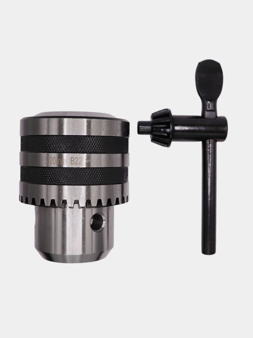 Патрон сверлильный ПС-20 В22 с ключом усиленный// РИ