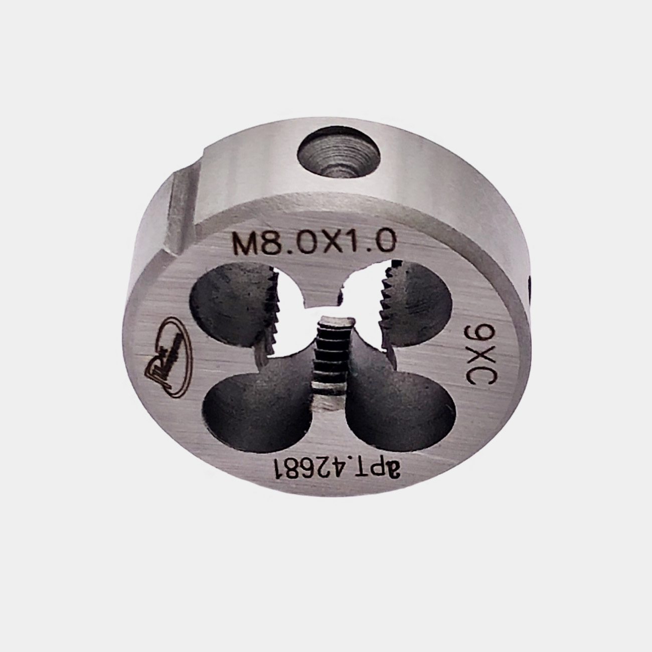 Плашка М  8,0х1,0 ГОСТ 9740-71 9ХС