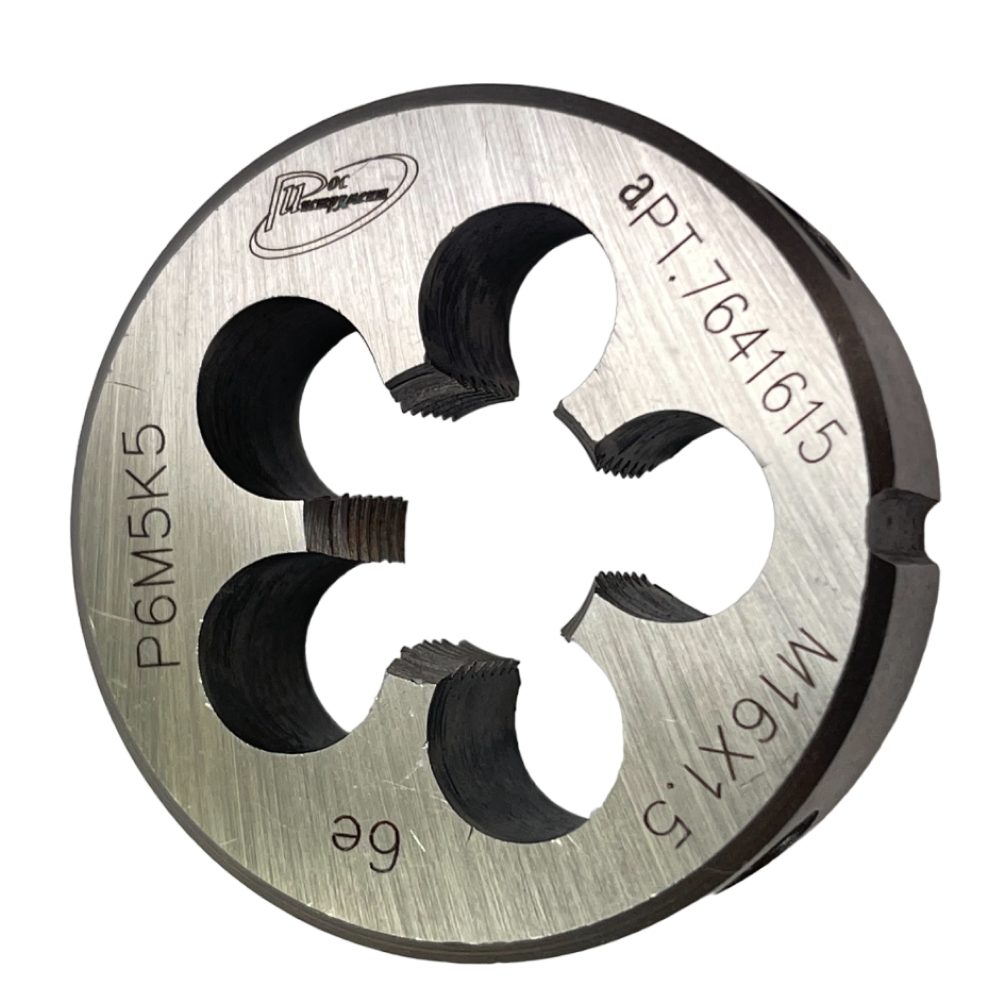 Плашка с КОБАЛЬТОМ М  16,0х1,5 ГОСТ 9740-71 P6M5K5 6е