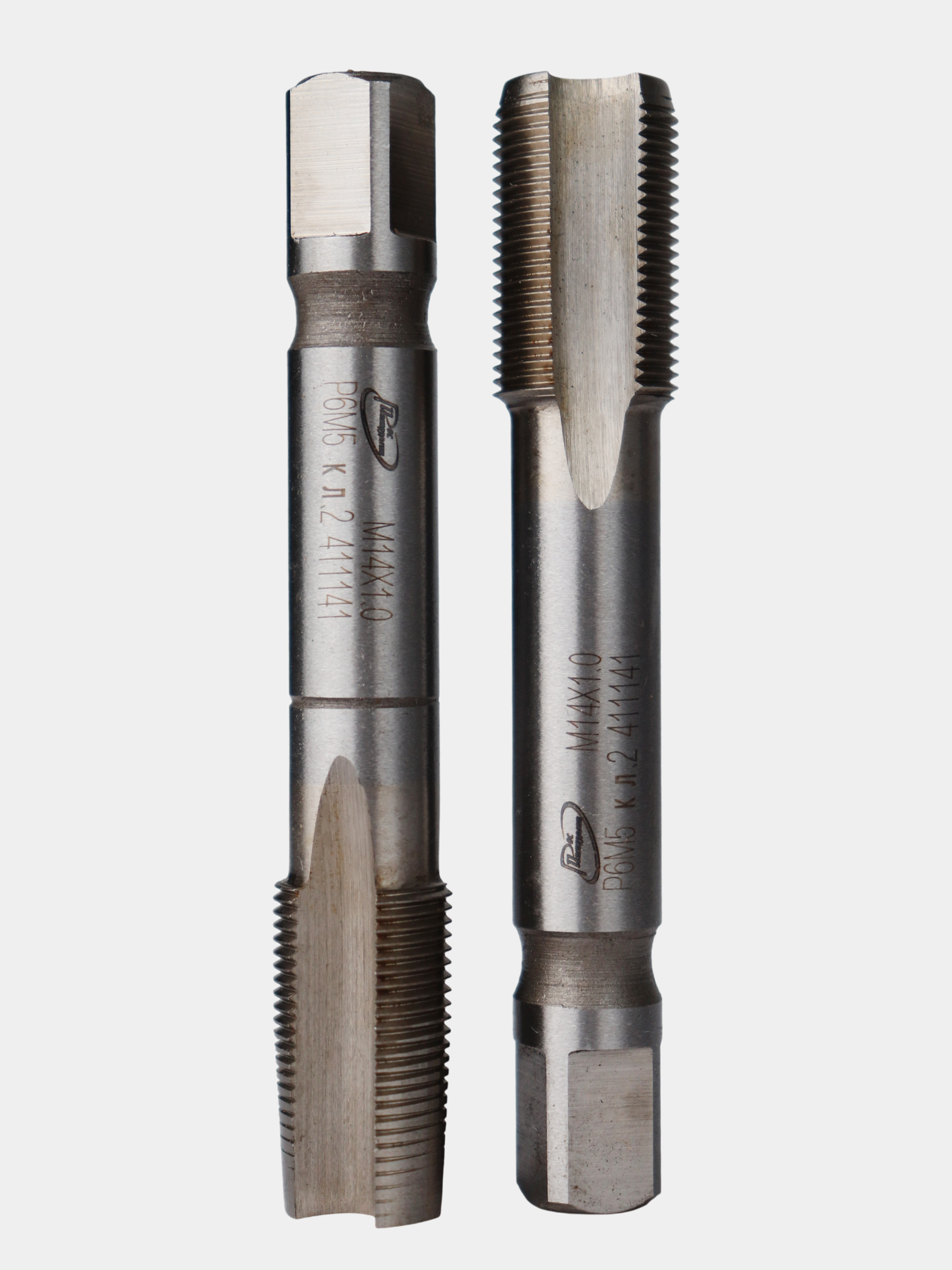 Метчик машинно-ручной М 14,0 х 1,0 комплектный 2 шт. ГОСТ 3266-81 Р6М5