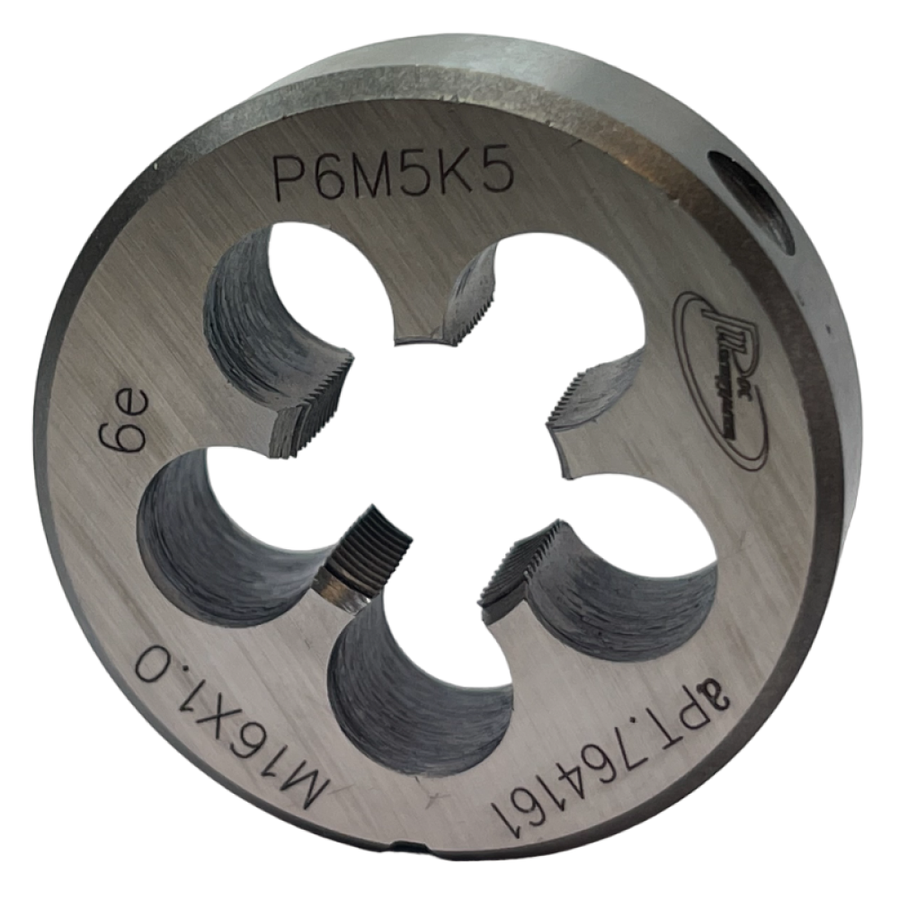 Плашка с КОБАЛЬТОМ М  16,0х1,0 ГОСТ 9740-71 P6M5K5 6е